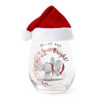 Stemless Wine Glass, Santa Hat & Bottle Stopper Me to You Gift Set Extra Image 2 Preview
